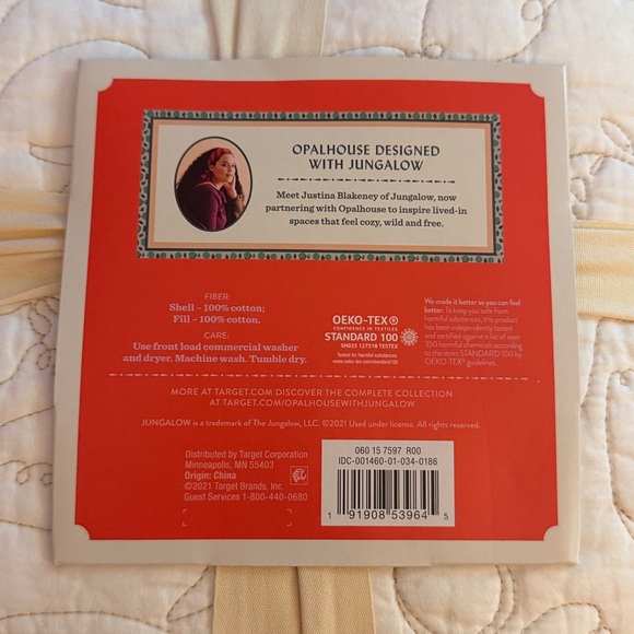 NWT Opalhouse x Jungalow Dove Stitched Quilt - Full/Queen - Picture 6 of 6